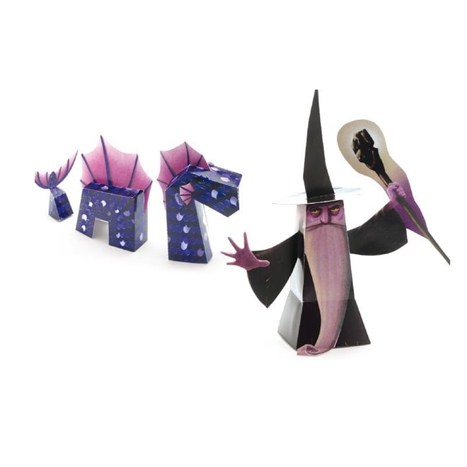 Djeco Kağıt Oyuncaklar/Dragons And Chimeras