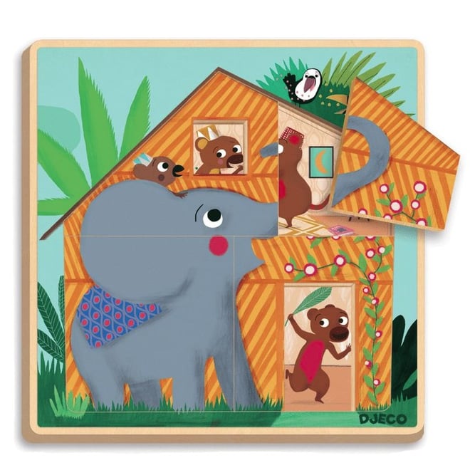 3 Layers Puzzle - Cabana