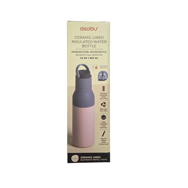 Asobu Metro Bottle - Pastel Pink