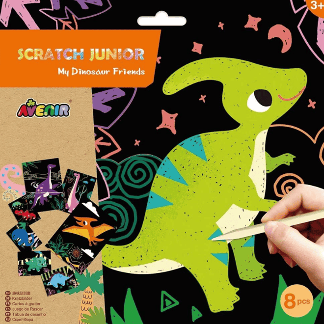 AvenirAvenir Kazıma Kartları - My Dinosaur Friends