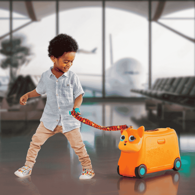 B.Toys Tekerlekli Seyahat Çantası - Turuncu