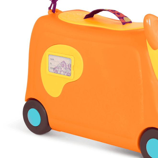 B.Toys Tekerlekli Seyahat Çantası - Turuncu