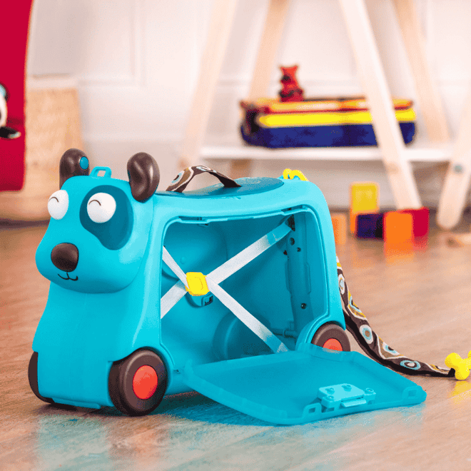 B.Toys Tekerlekli Seyahat Çantası - Mavi