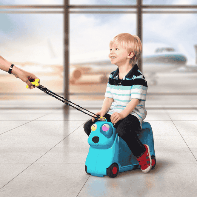 B.Toys Tekerlekli Seyahat Çantası - Mavi