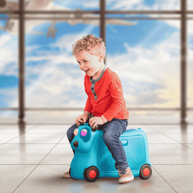 B.Toys Tekerlekli Seyahat Çantası - Mavi