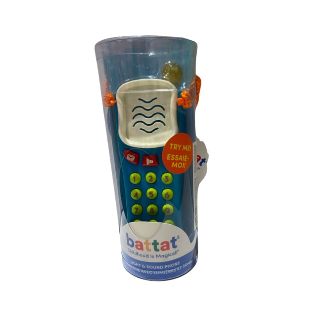 Battat Işıklı ve Sesli Telefon