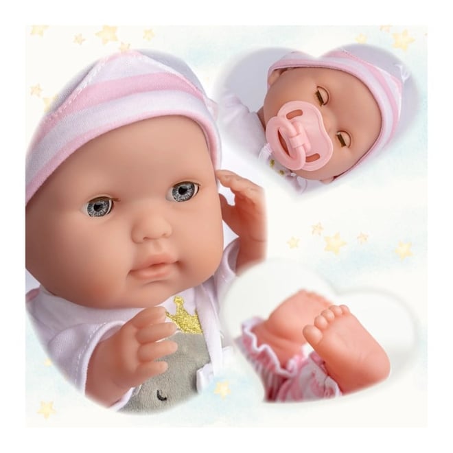 Berenguer Boutique Oyuncak Bebek 38 cm - Pembe ve Aksesuar Seti