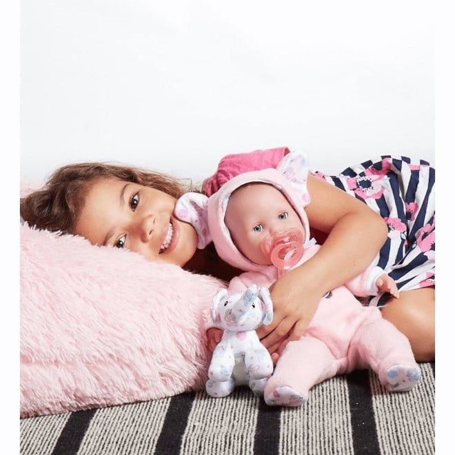 Berenguer Boutique Oyuncak Bebek 38 cm - Pembe, Fil