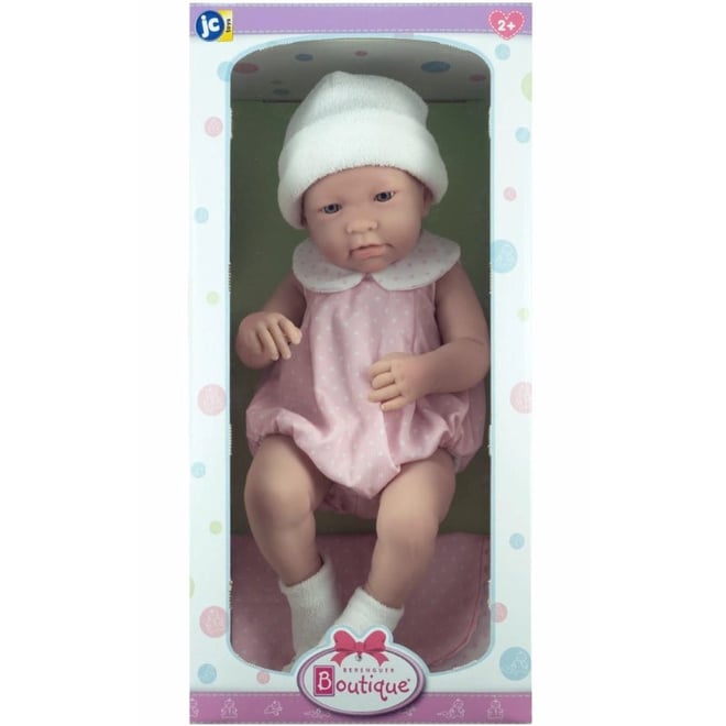 Berenguer Gerçekçi Yenidoğan Oyuncak Kız Bebek 43 cm ve Battaniye