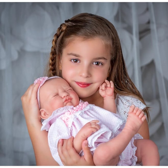 Berenguer Leonor Gerçekçi Yenidoğan Oyuncak Kız Bebek 45 cm