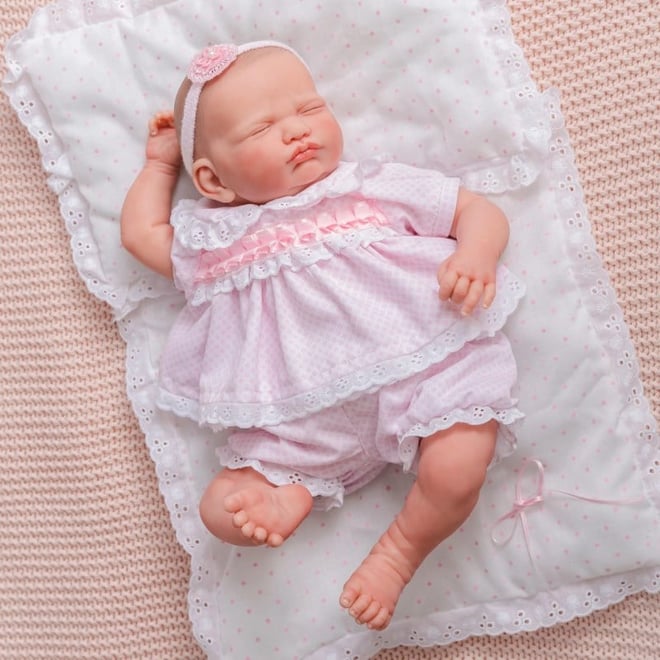 Berenguer Leonor Gerçekçi Yenidoğan Oyuncak Kız Bebek 45 cm