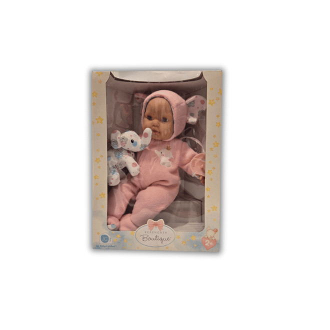 Berenguer Oyuncak Bebek 38 cm - Pembe Fil
