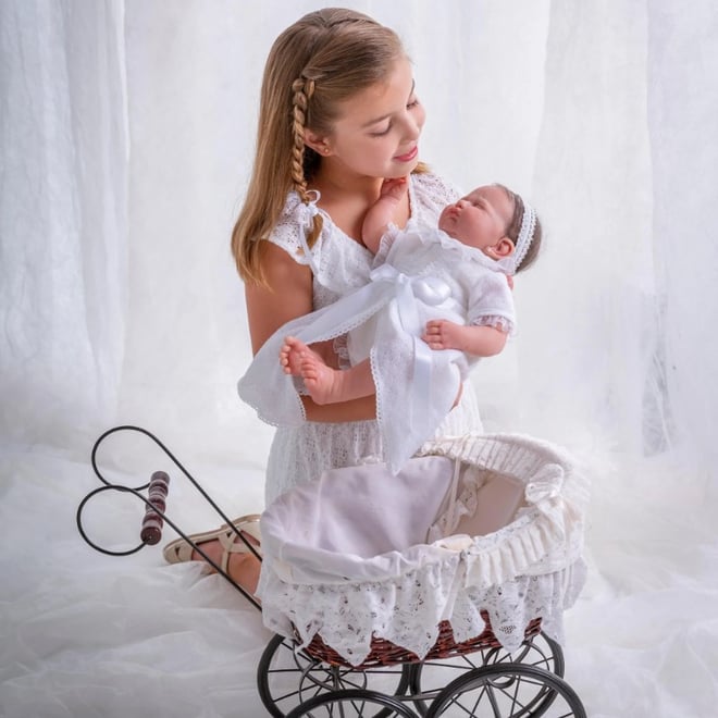Berenguer Yenidoğan Gerçekçi Oyuncak Bebek Kız 43 cm
