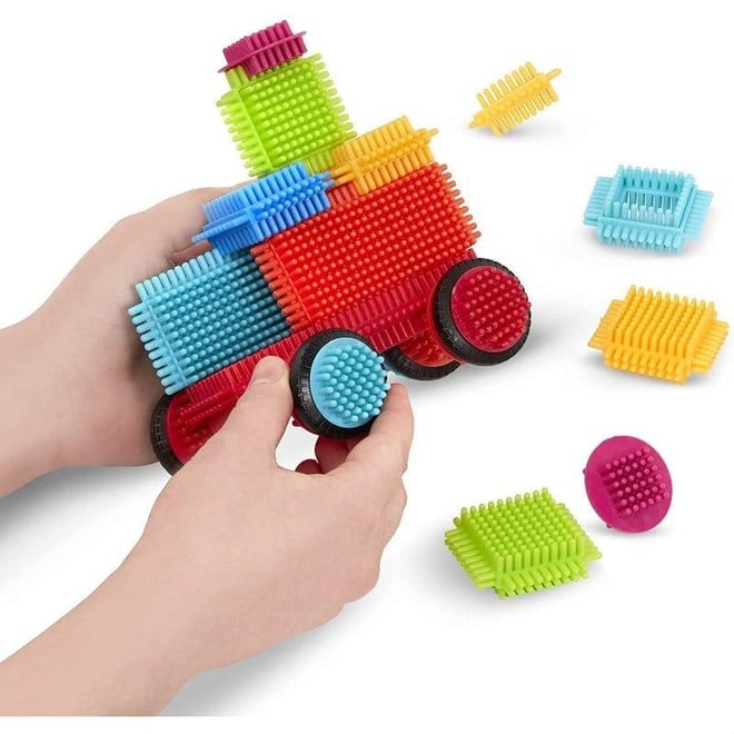 Bristle Blocks Yapı Oyuncakları - İnşaat - 50 Parça