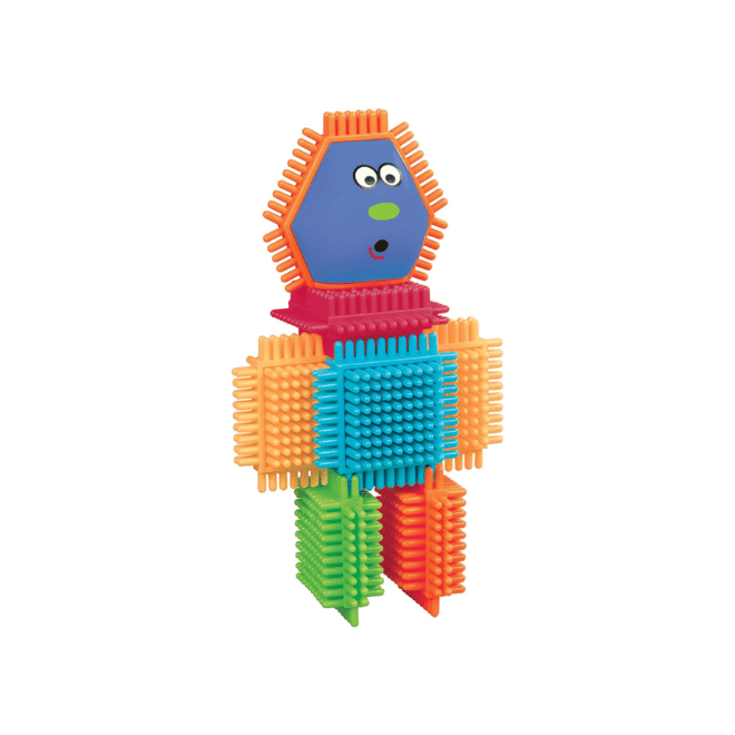 Bristle Blocks Yapı Oyuncakları - Neşeli Küçük Adamlar - 75 Parça