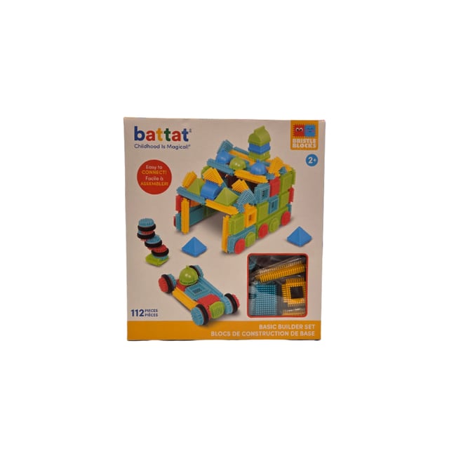 Bristle Blocks Yapı Oyuncakları - Yaratıcı Set - 112 Parça