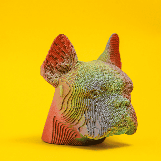 Cartonic 3D Puzzle - BULLDOG