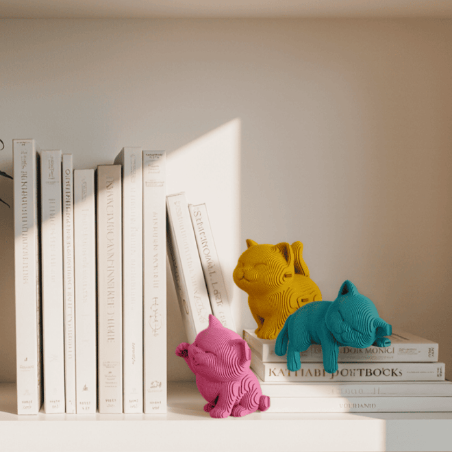 Cartonic 3D Puzzle - KITTENS TRIO