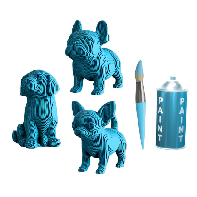 Cartonic 3D Puzzle - PUPPIES TRIO