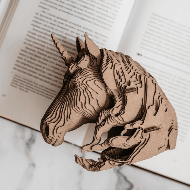 Cartonic 3D Puzzle - UNICORN