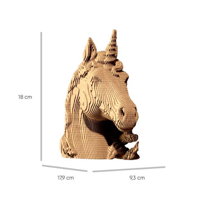 Cartonic 3D Puzzle - UNICORN