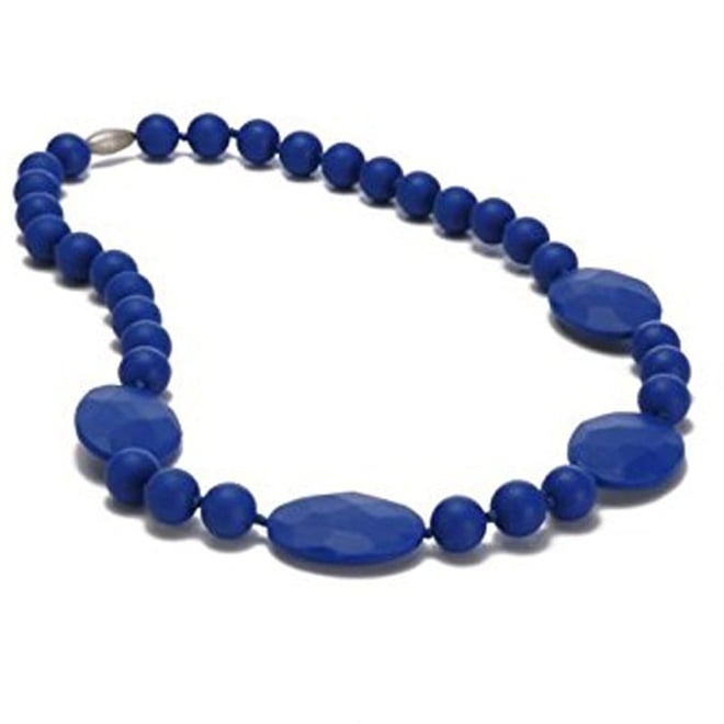 Chewbeads Diş Kaşıyıcı-Perry Kolye/Kobalt Mavi