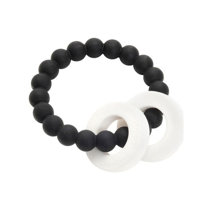Chewbeads Mulberry Diş Kaşıma Halkası/Siyah