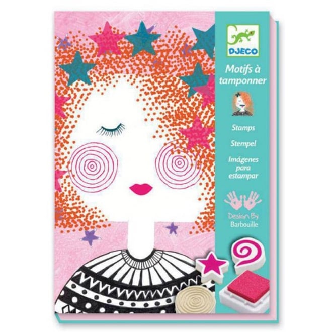 Djeco Patates Baskı/Fashion Girl's