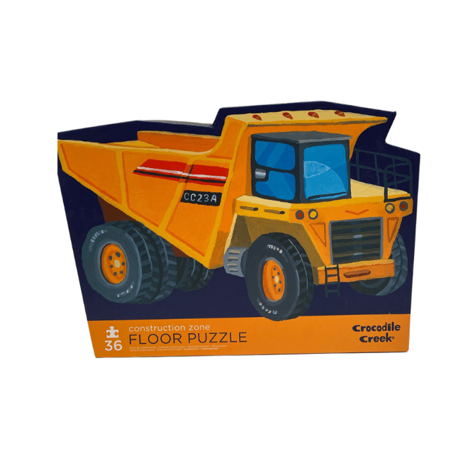 Crocodile Creek Dekoratif Puzzle - 36 Parça - Construction Zone