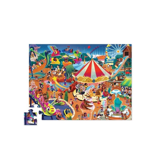 Crocodile Creek Müzede Bir Gün Puzzle Panayır 48 Parça