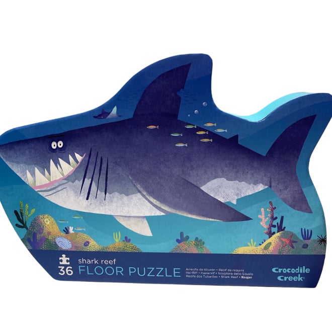 Crocodile Creek Puzzle - 36 Parça - Köpekbalığı Resifi