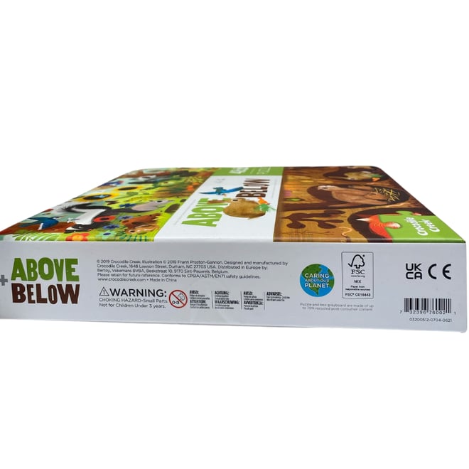 Crocodile Creek Puzzle - 48  Parça - Arka Bahçe Keşfi