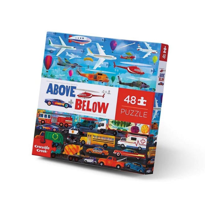 Crocodile Creek Puzzle - 48 Parça - Things That Go