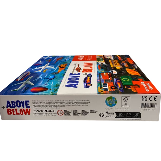 Crocodile Creek Puzzle - 48 Parça - Things That Go
