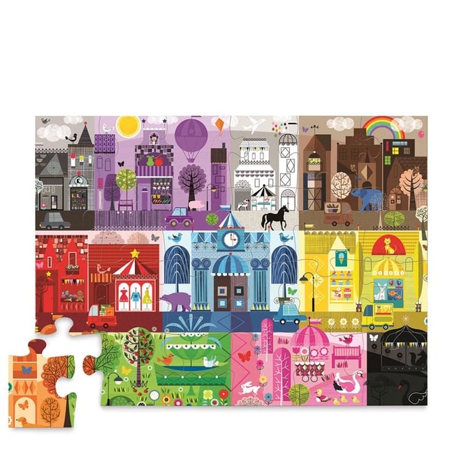 Crocodile Creek Puzzle Şehir 24 Parça
