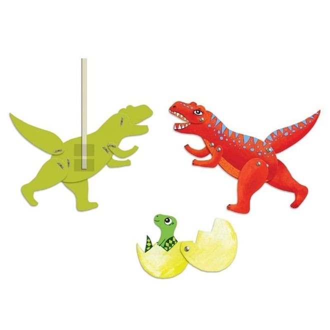 Djeco Kağıt Oyuncaklar/Dinos