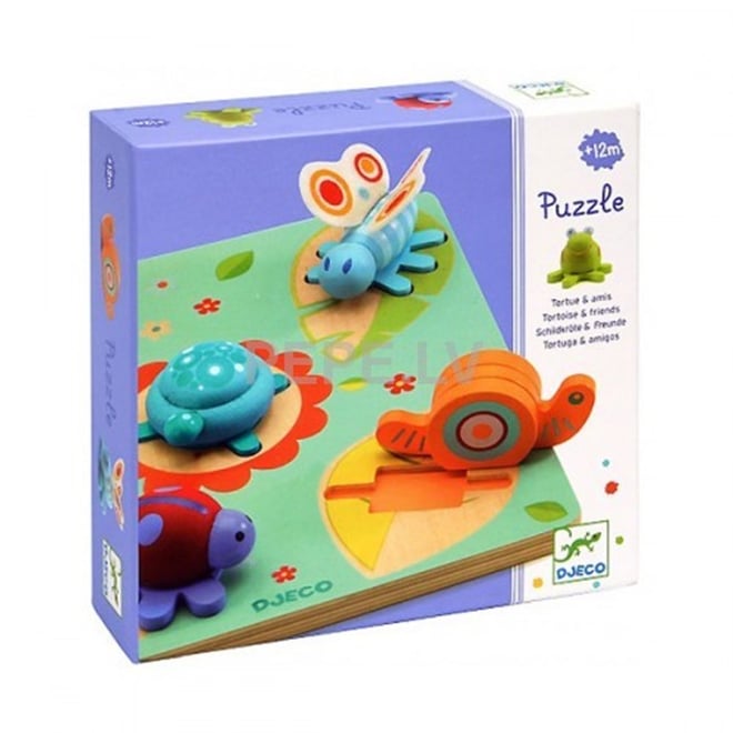 Djeco Ahşap Puzzle Lilo