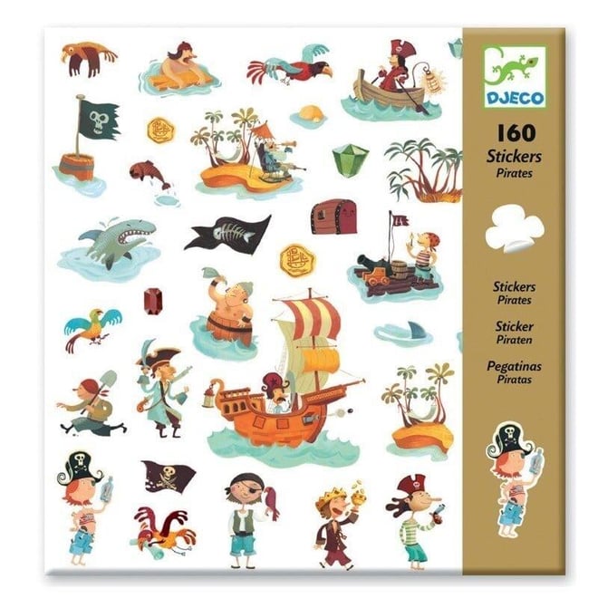 Djeco Çıkartmalar / Pirates