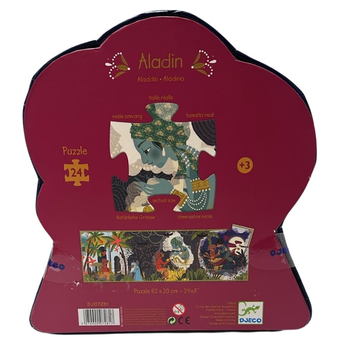 Djeco Dekoratif Puzzle 24 Parça/ Aladdin