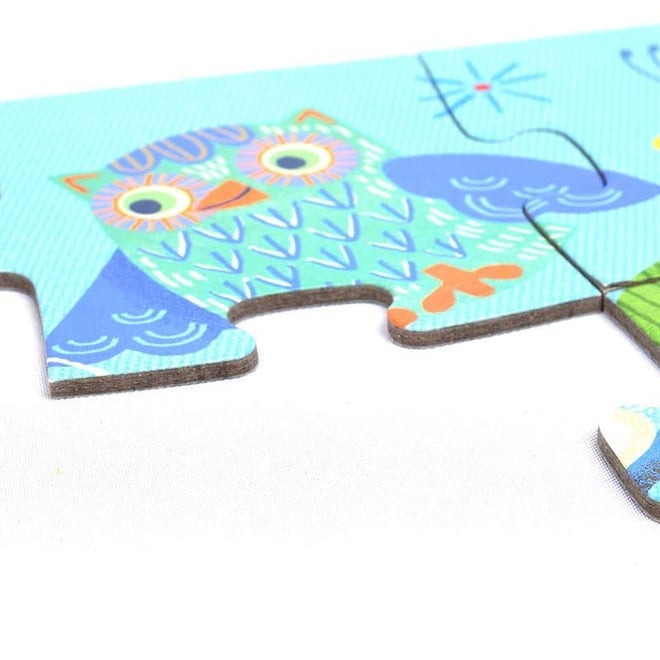 Djeco Dekoratif Puzzle 24 Parça/Hello Owl