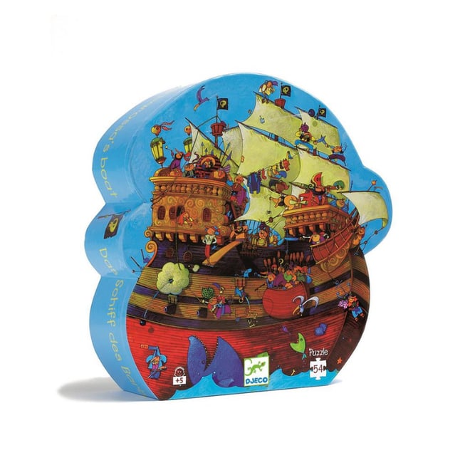 Djeco Dekoratif Puzzle 54 Parça/Barbarossa's Boat