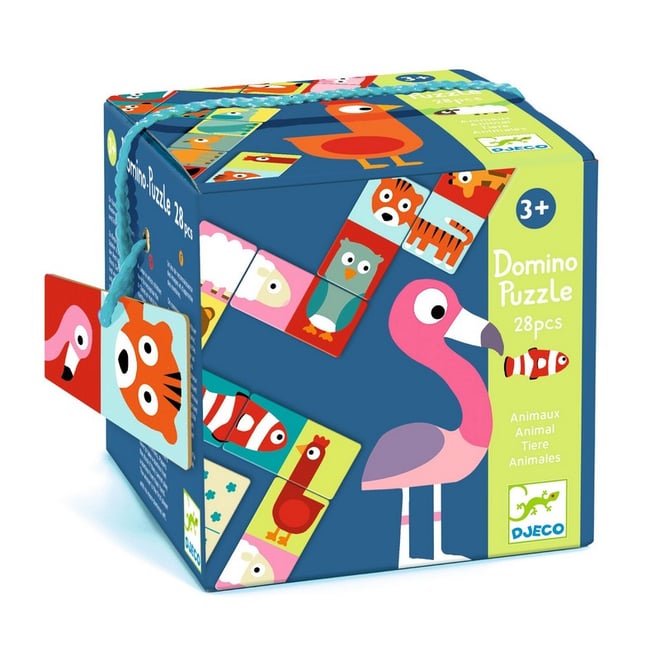 Djeco Domino Animo-Puzzle