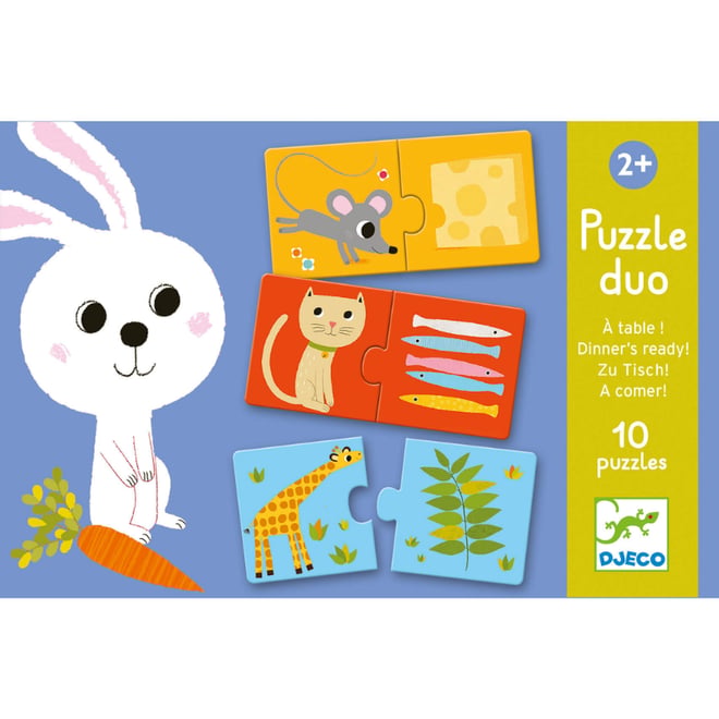 Djeco İkili Puzzle/ Duo Dinner