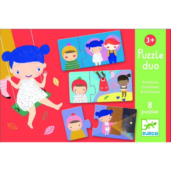 Djeco İkili Puzzle/Emotions
