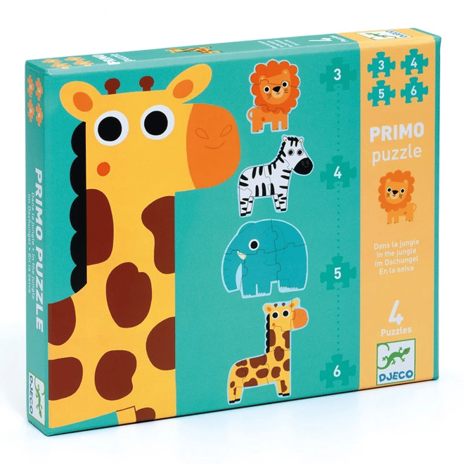 Djeco İlerleyen Puzzle - In The Jungle