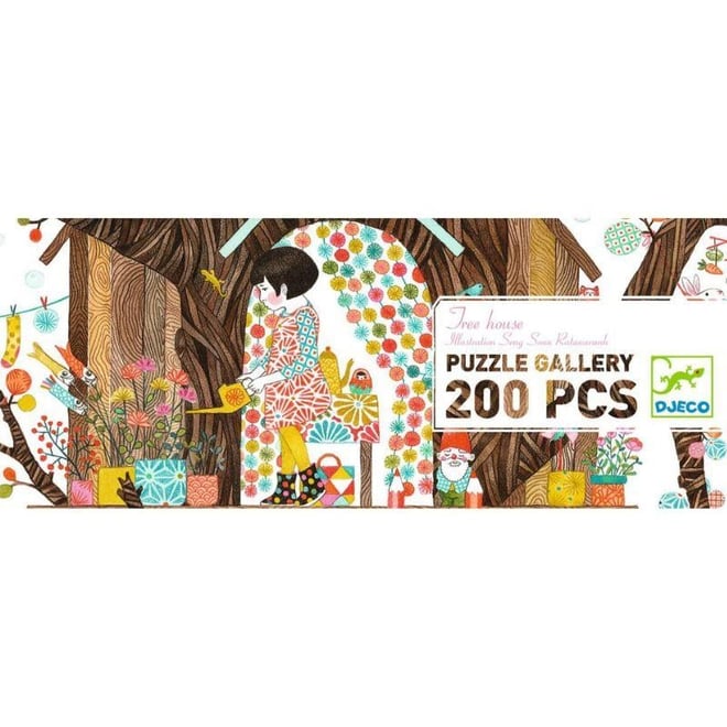 Djeco Klasik Puzzle 200 Parça / Tree House