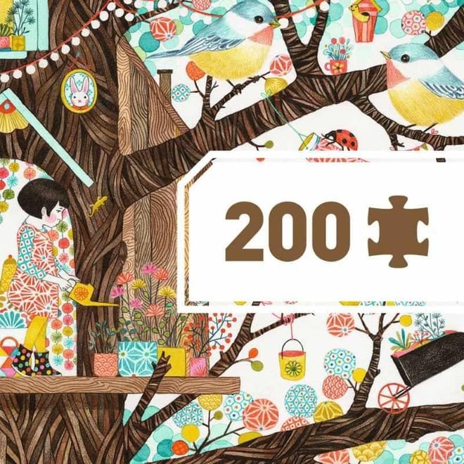 Djeco Klasik Puzzle 200 Parça / Tree House