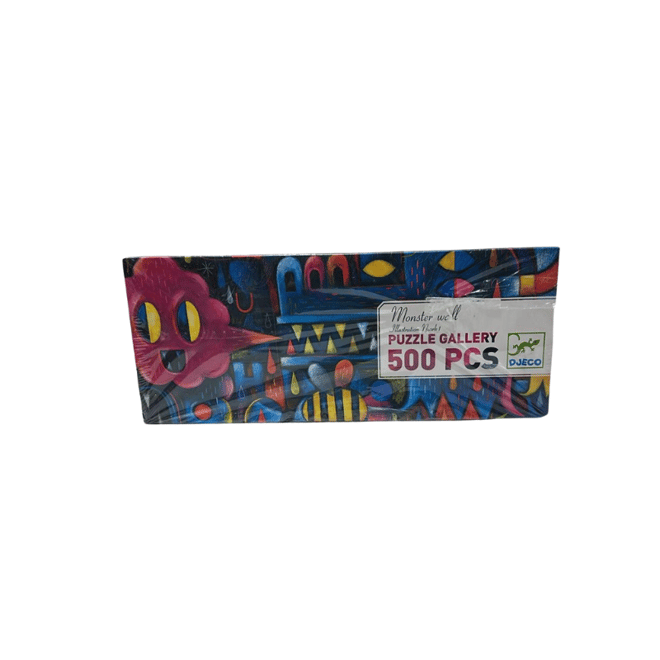 Djeco Klasik Puzzle 500 Parça - Monster Wall