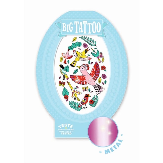 Djeco Metalik Dövme / Birdy