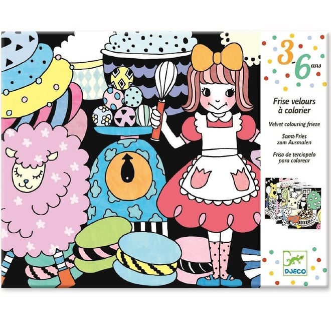 Djeco Kadife Boyama / Sweet Parade